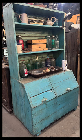 I.4236 ALACENA PATINADA CELESTE