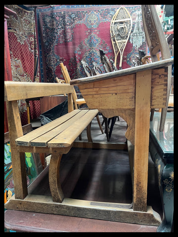 I.4234 PUPITRE DOBLE DE MADERA