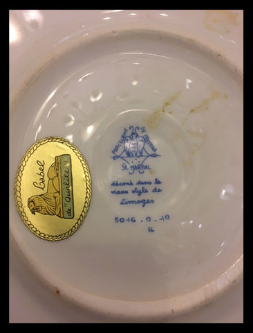 II.1455 PLATO LIMOGES