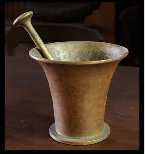 II.180 MORTERO DE BRONCE