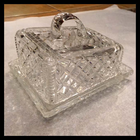 II.1458 QUESERA DE CRISTAL