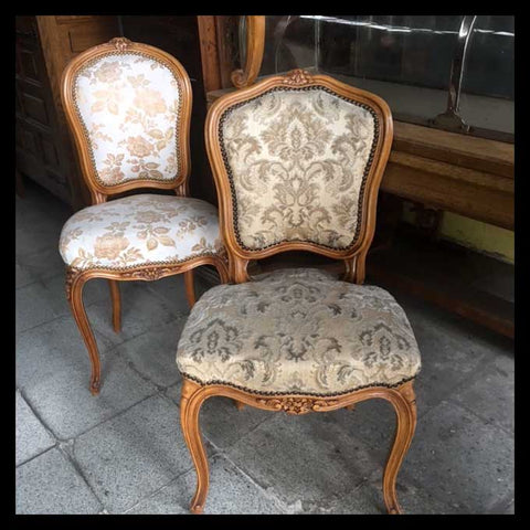 I.965 SILLAS FRANCESAS CON TAPIZ ORIGINAL