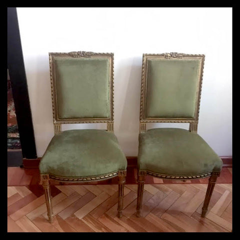 I.691 SILLAS DORADAS