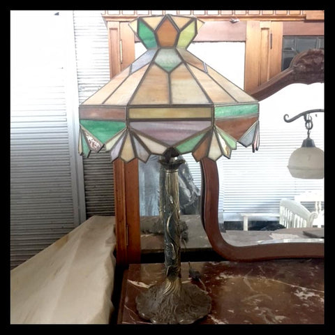 II.1096 LÁMPARA VITRAL