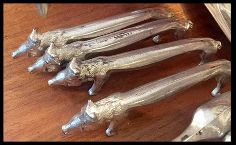 II.265 APOYA CUBIERTOS DE PLAQUÉ